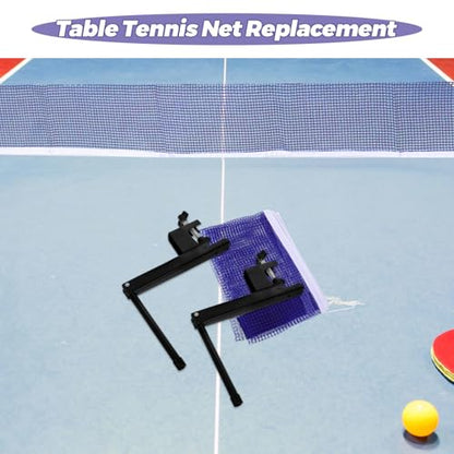 Retractable Tennis Net Post Portable Pingpong Net for Table Tennis Game Accessory