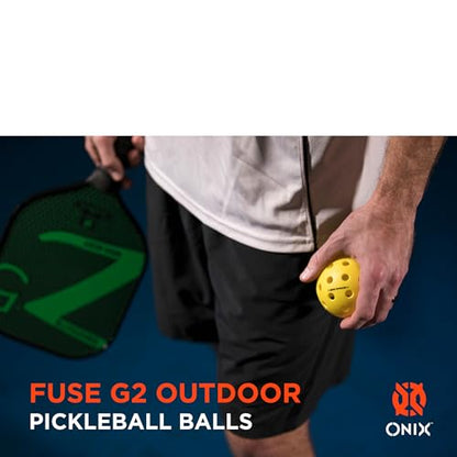 Onix Fuse G2 Outdoor Pickleball Balls USA Pickleball Approved