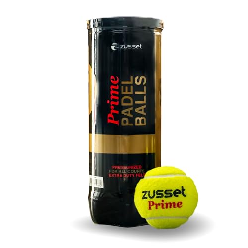 Padel Balls PRIME 2025 (1, 3, 6 & 40 Pack) | High Pressure & Speed Response for Explosive Shot | Reinforced Felt Extended Durability & Accuracy | Tournament-Ready Padel Ball for Pro Competition