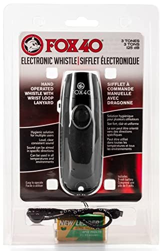 Fox40 Electronic Whistle Black