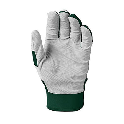 EvoShield SRZ-1™ Batting Gloves - Adult and Youth Sizes - color: Dark Green, size: Small, style: Adult