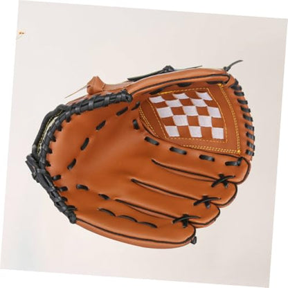 5-inch Thicken Pu Baseball Glove for Infielder and Pitcher, Softball Mitt Random Stitching, Youth Sports Training Glove for Boys and Random Color