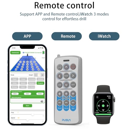 PT-Smart Tennis Ball Machine with APP, Remote & for Apple Watch Control, 12 Training Modes, 20 Landing Points, 12–75 MPH Speed, 100+ Ball Capacity, Portable Tennis Ball Launcher - color: White