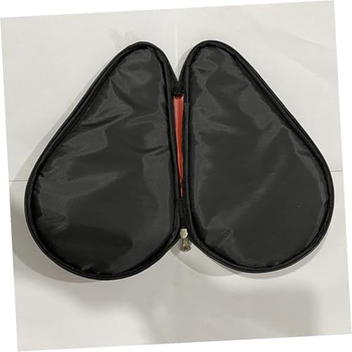 BESTonZON Table Tennis Racket Storage Case Gourd Shape Lightweight Fixed Bag with Ball Holder Protective Paddle Organizer for Daily Matches and Games