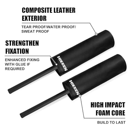 Hikeen Padded Blocking Guards, 2 Pack Basketball Blocking Pads, Defense Sticks, Padded Contact Sticks, Pop Up Defender for Basketball, Football, Lacrosse, Boxing Training