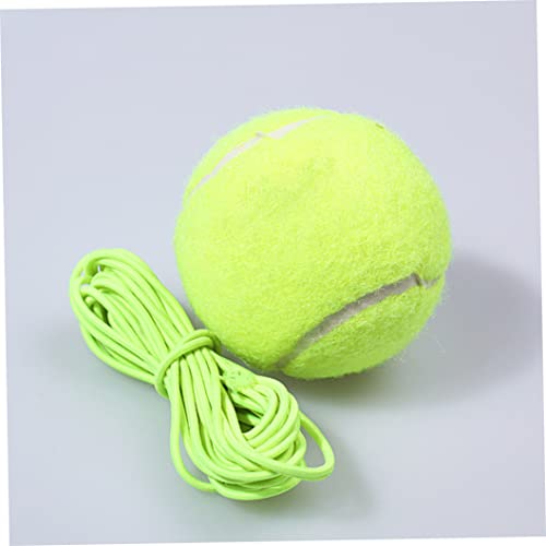 Tennis Ball Tennis Training Ball and String Replacement Self Practice Trainer Resiliency and Tether Replacement Tether 5PCS, Sports