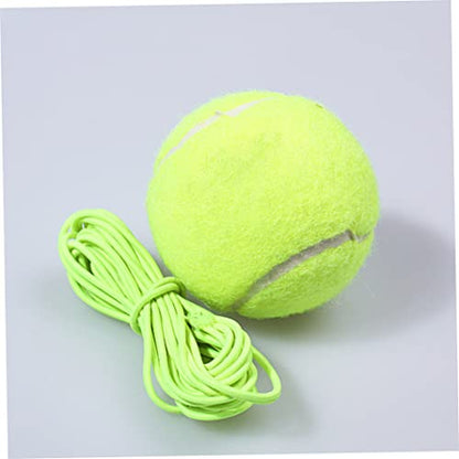 Tennis Ball Tennis Training Ball and String Replacement Self Practice Trainer Resiliency and Tether Replacement Tether 5PCS, Sports
