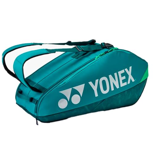 YONEX Pro Racquet 6-Pack Bag | Durable Lightweight Multi-Compartment 6-Racquet Tennis Gear Backpack with Shoe Compartment