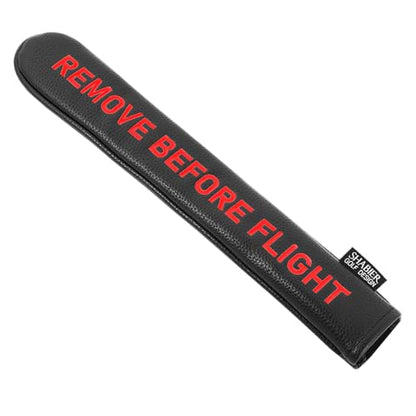 Golf Head Cover with RBF Design for Golf Club - size: for Golf Alignment Stick, style: Black