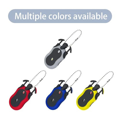 Golf Stroke Counter 4 PCS Square Golf Stroke Shot Put Score Counter Dual Digits Scorer Outdoor Training Accessories(Red)