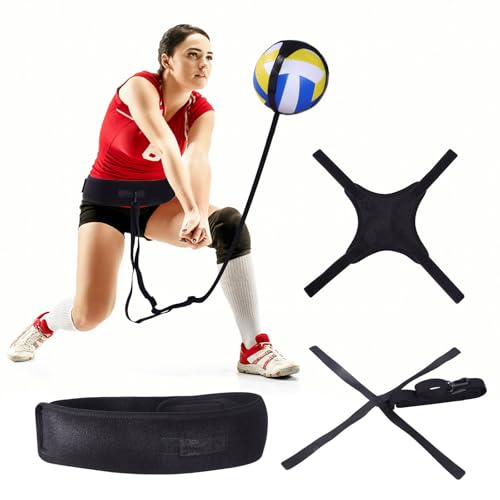 Volleyball Training Equipment Aid, Ball Rebounder Trainer Kit, Volleyball Serving Trainer and Practice Equipment for Spiking Setting, Gifts for Teen Girls & Boys