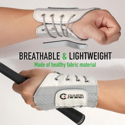 GAIARENA Golf Training Aid Wrist Hinge Trainer Brace, Effective Golf Swing Training Aids, Correct Wrist Angle Swing Posture & Develop Muscle Memory for Beginner【Patent Pending】
