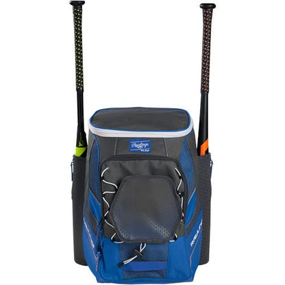 Rawlings | IMPULSE Backpack Equipment Bag | Baseball/Softball | Multiple Styles - color: Royal