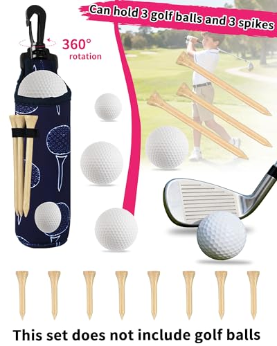 Golf Essentials Kit | Must Have Golf Accessories - Golf Water Brush, Golf Towel, Golf Club Brush, Golf Ball Marker, Divot Repair Tool
