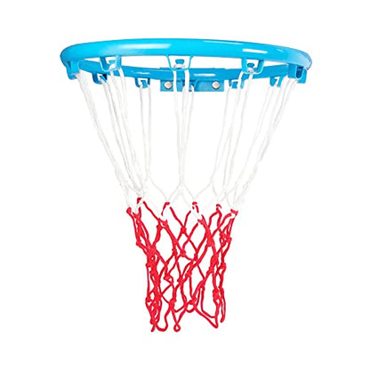 Aoneky 13.5 Inch Indoor Basketball Hoop - Wooden Back Board Replacement Basketball Rim