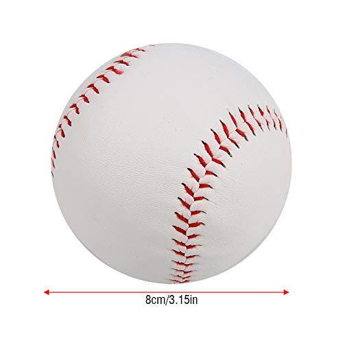 RiToEasysports Training Softballs, Sports Practice Softballs Soft Filling Practice Trainning PVC Hand Sewing Softball