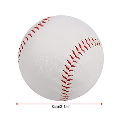 RiToEasysports Training Softballs, Sports Practice Softballs Soft Filling Practice Trainning PVC Hand Sewing Softball