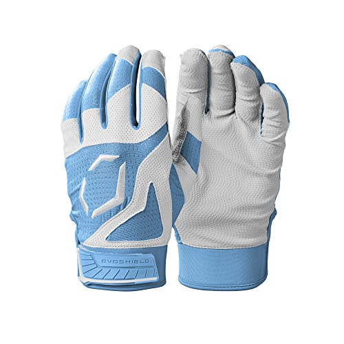 EvoShield SRZ-1™ Batting Gloves - Adult and Youth Sizes - color: Victory Blue, size: Medium, style: Youth