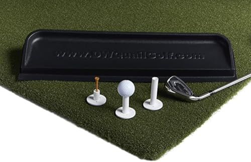 Dura-Pro Premium Turf Indoor/Outdoor Golf Mat. Bonus Tray + 3 Tees - style: Perfect Reaction 4'x4'-41mm