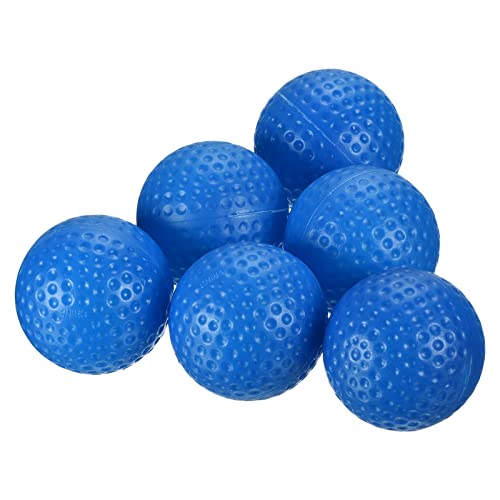 PATIKIL Golf Practice Balls, Hollow Flight Training for Indoor Swing Practice - color: Blue
