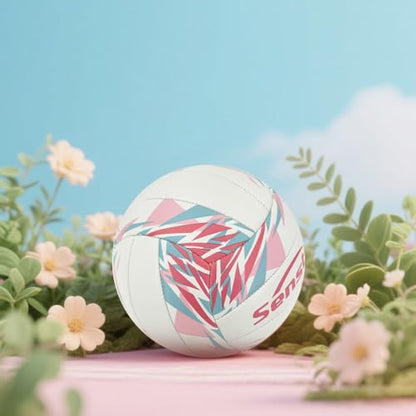 Senston Pink Volleyball Official Size 5 - Waterproof Indoor/Outdoor Soft Volleyball for Beach Play, Game,Gym,Training