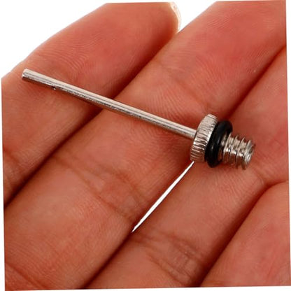 TOYANDONA 15pcs Ball Pump Needle for Basketball Football Volleyball Soccer Pump Pressure Gauge