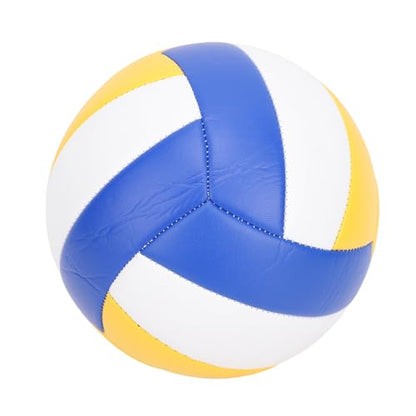 Portable Outdoor Volleyball Net Set 19ft Easy Set Up Volleyball Net System with Adjustable Poles, Soft Volley Ball, Pump, Boundary Line, Carry Bag for Backyard, Beach,