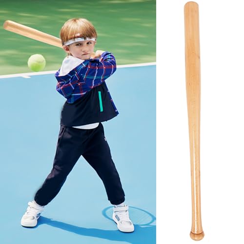 Baseball Bat Adult, Classic Wooden Youth Baseball Bat for Baseball Training,Home Self Defense Baseball Bats for Kids Teenagers