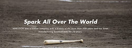 Spark Fungo Baseball & Softball Bat Training Wood Bat for Coaches [Made in Japan] - style: Fungo -Regular- 34"