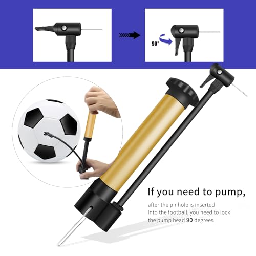 6 Pack Soccer Balls with Pump Needle, Size 3/4/5 Soccer Training Ball Practice for Kids,Youth and Adults, Soccer Ball Bulk - size: size5, 6pack