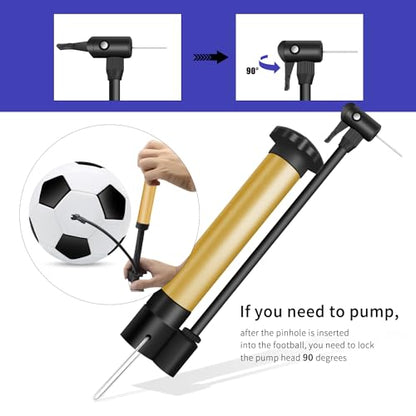 6 Pack Soccer Balls with Pump Needle, Size 3/4/5 Soccer Training Ball Practice for Kids,Youth and Adults, Soccer Ball Bulk - size: size5, 6pack