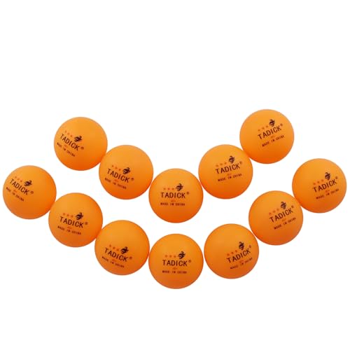 140 Pack Practice Ping Pong Balls, 3-Star Training Table Tennis Balls, Bulk Pong Balls - color: orange