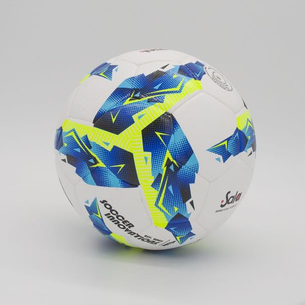Sala Match Futsal Ball - Official Size 4 & Weighted Soccer Ball - Low Bounce Technology - DuoTechn Technology - Thermo Bonded Panels
