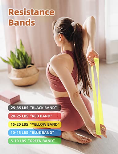 GHB Agility Ladder,Football Training Equipment Set,4 Agility Hurdles, 20 feet12 Rungs Speed Ladder,12 Disc Cones,Resistance Parachute, Jump Rope, 5 Resistance Bands - color: Blue