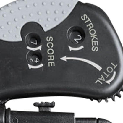 Colaxi Golf Score Counter Golf Stroke Counter Small Scorekeeper with Clip for Training Practice