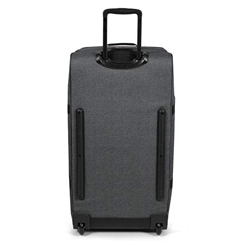 Eastpak Tranverz L – 121L Large Wheeled Luggage with Dual Compartments, TSA Lock, Compression Straps & Smooth-Wheeling System, Black Denim