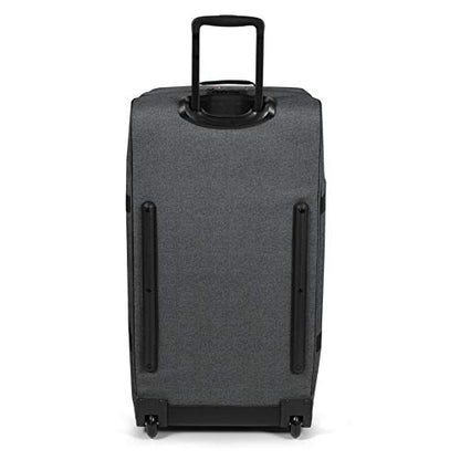 Eastpak Tranverz L – 121L Large Wheeled Luggage with Dual Compartments, TSA Lock, Compression Straps & Smooth-Wheeling System, Black Denim