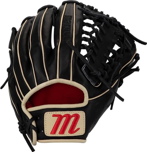 Marucci MARUCCI Capitol M Type - color: BLACK/CAMEL, size: 12"