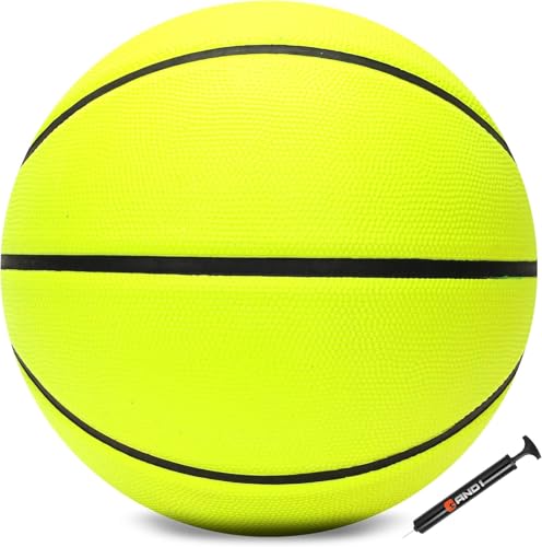 AND1 Fantom Rubber Basketball: Official Regulation Streetball - Deep Channel Construction, Made for Indoor Outdoor
