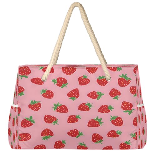Beach Bag Waterproof Sand-proof Canvas Tote Lightweight Shoulder Bag Suitable for Family outdoor travel - color: B1