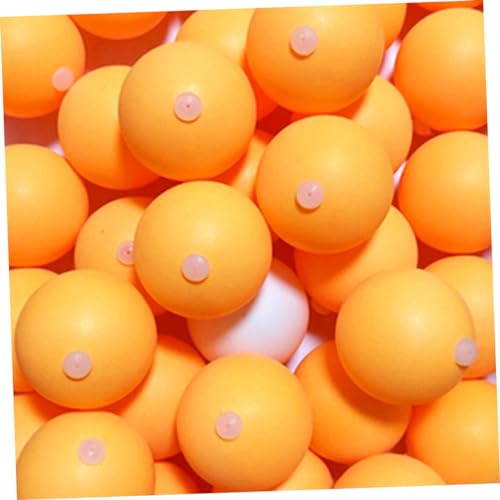 WOONEKY 60pcs Practice for Table Tennis Training Material Perforations for Enhanced for Parties and Skill Development