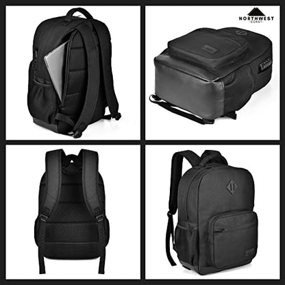 Pickleball Backpack with Built-In Combination Lock + USAPA Approved Pickleball Paddle – Black