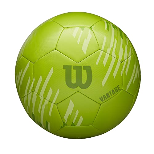 WILSON NCAA Vantage Soccer Balls - color: Lime Green, size: Size 3