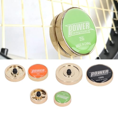 Tennis Racket Weight Trainer, Tennis Racket Swing Weight Training Adding Device, Tennis Racquet Training Aid - Adds 100g, 50g, and 25g to Your Racquet for Enhanced Control