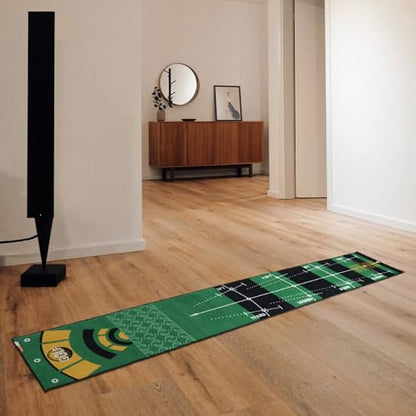 VALICLUD Golf Putting Mat Indoor Practice Blanket with Artificial Turf Surface, Putter Training Tool for Office and Home Use, Non-Slip Green Carpet for Golfers and Beginners