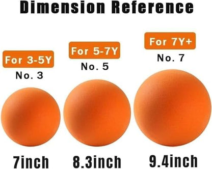 Silent Basketball,2.0 Highly Elastic Foam Indoor Silent Basketball Dribble,The Mute and Soft Bubble Ball in The Indoor.