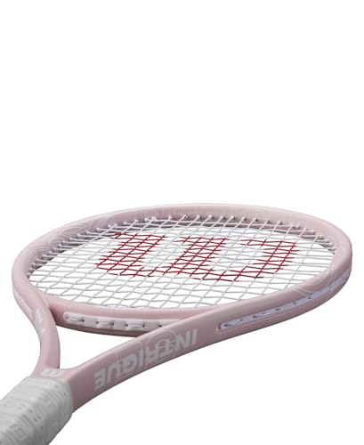 Wilson Intrigue SE 105 Adult Tennis Rackets - Strung with Sensation 16 Natural at Mid Range Tension
