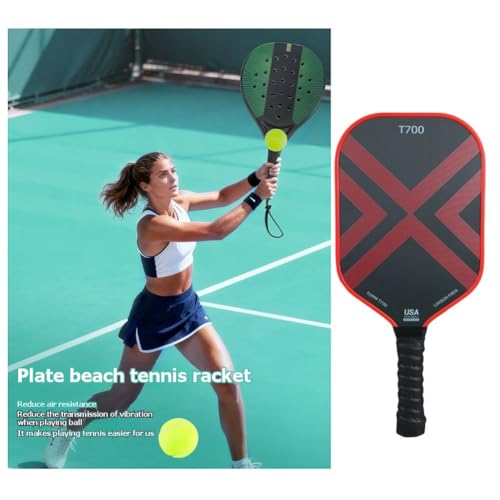 High-Performance Pickleball Paddle T700 16MM Carbon Fiber Honeycomb Core Racket for Advanced Players