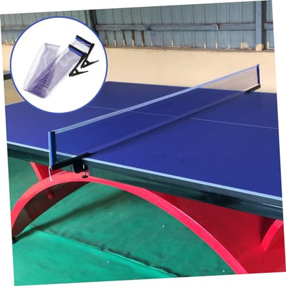 Hemoton Table Tennis Net Set Reusable Pong Net Portable Tennis Rack for Serving