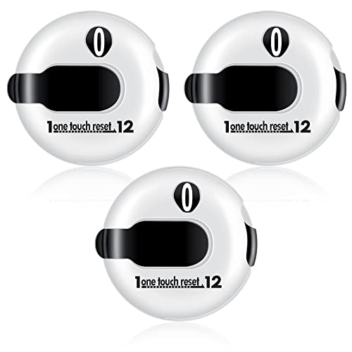 Frienda Golf Score Counter Mini Golf Stroke Counter with One Touch Reset and Simple Attachment to Scorekeeper Glove in - color: White